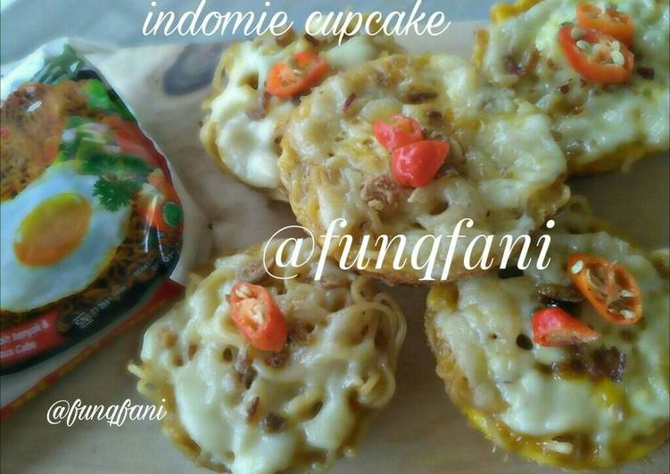 gambar untuk cara membuat Indomie Goreng Cupcake Pedas Unyu Unyu