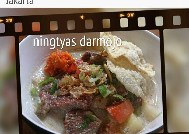 resep Soto Betawi ala Tyas ??