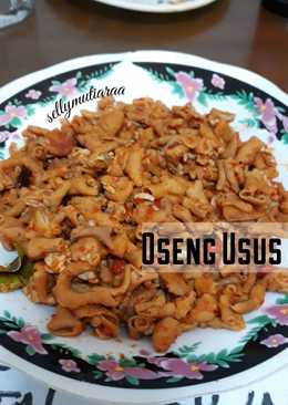 Oseng usus ayam