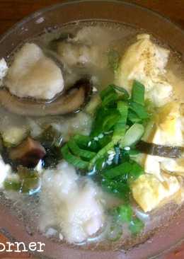 Gyelan Sujebi Guk (sup telor pangsit tarik) #KoreanDish