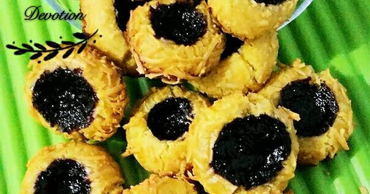 Resep Kue Lebaran: Resep Blackberry thumbprint cookies krenyes2 😜