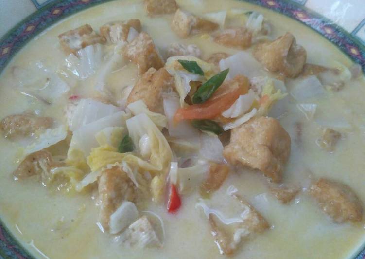 Resep Masak Tahu Putih Santan Masak Memasak