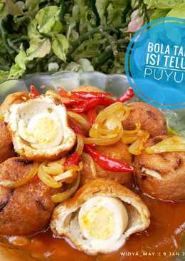 Bola Tahu Isi Telur Puyuh