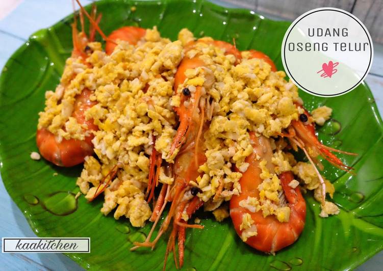 gambar untuk resep makanan Udang Oseng Telur