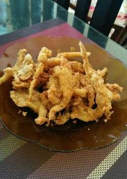 Jamur crispy, simpel