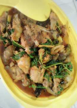 Ayam rica kemangi pedas
