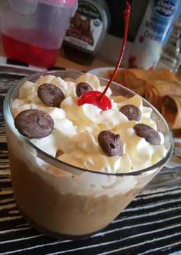 Irish coffee pudding