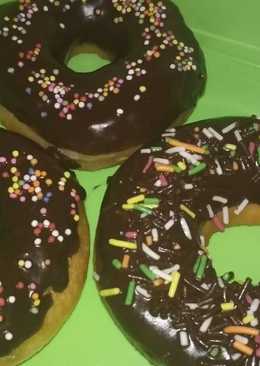 Topping donat coklat mengkilat