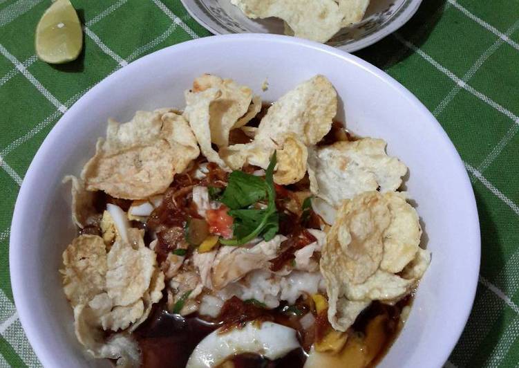 resep makanan Bubur Ayam Samarinda