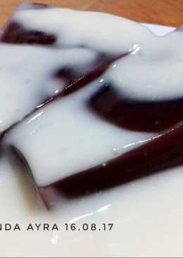 Puding Coklat Vla Susu Vanila