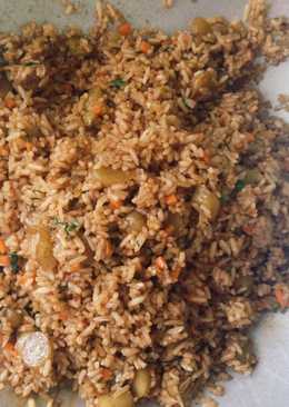 Nasi goreng sosis special