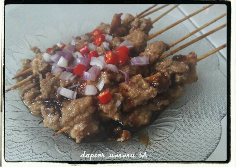 gambar untuk resep makanan Sate Ayam Madura / PR_Sate