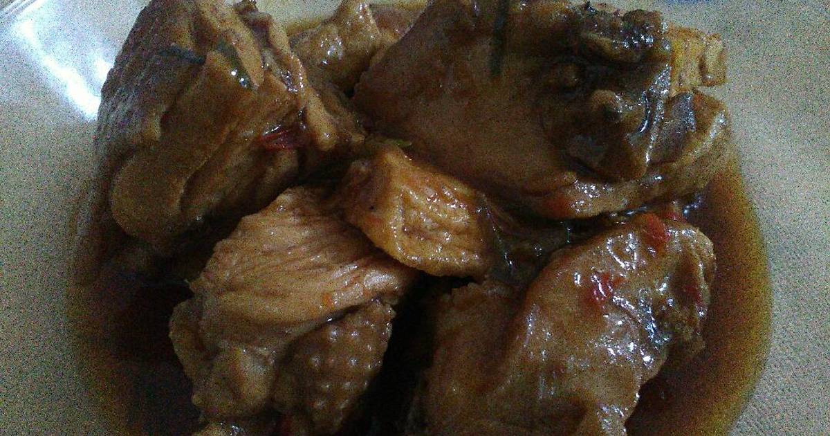 Resep Ayam Saos Inggris ala Ummu Habibi