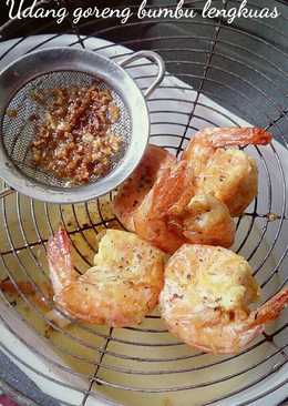 Udang goreng bumbu lengkuas