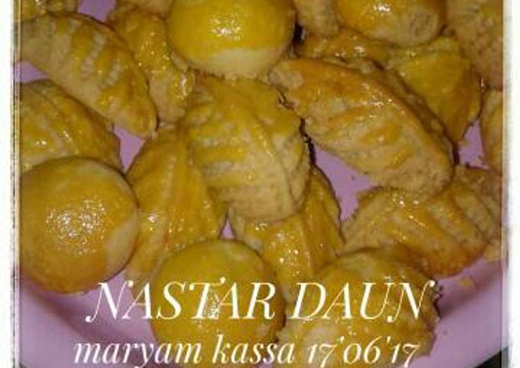 resep Nastar daun