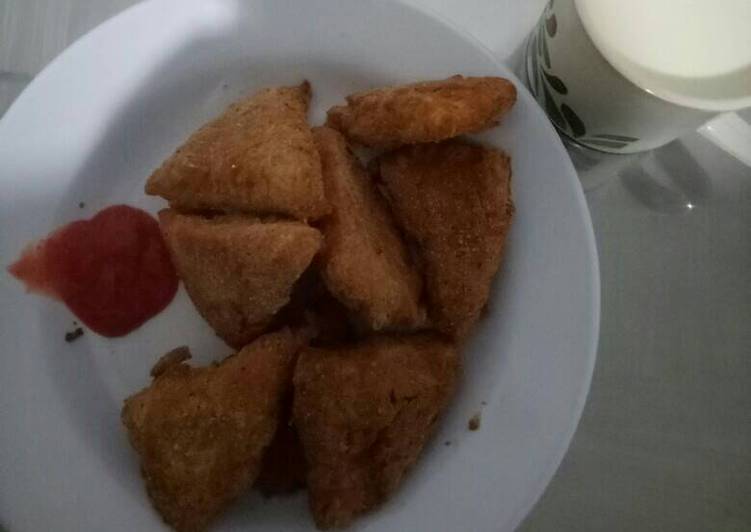 cara membuat Mie Telur Crispy