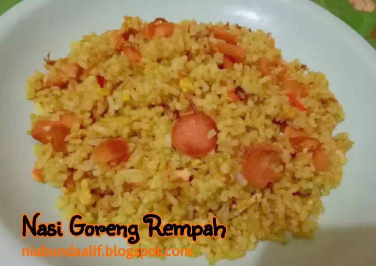 Resep Nasi Goreng Rempah (resep dr mama mertua)
Karya ??niabundaalif.blogspot.com