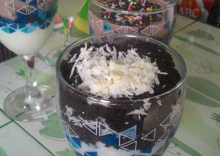 resep Oreo Cheesecake simpel