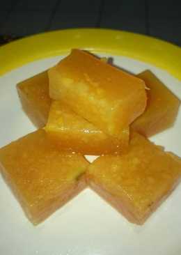 Puding ubi kuning