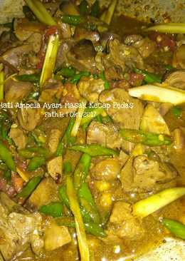 Hati Ampela Ayam Masak Kecap Pedas #BantuMantenBaru