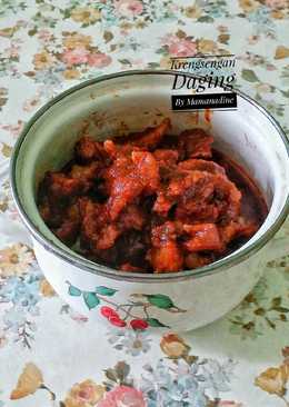 Krengsengan Daging