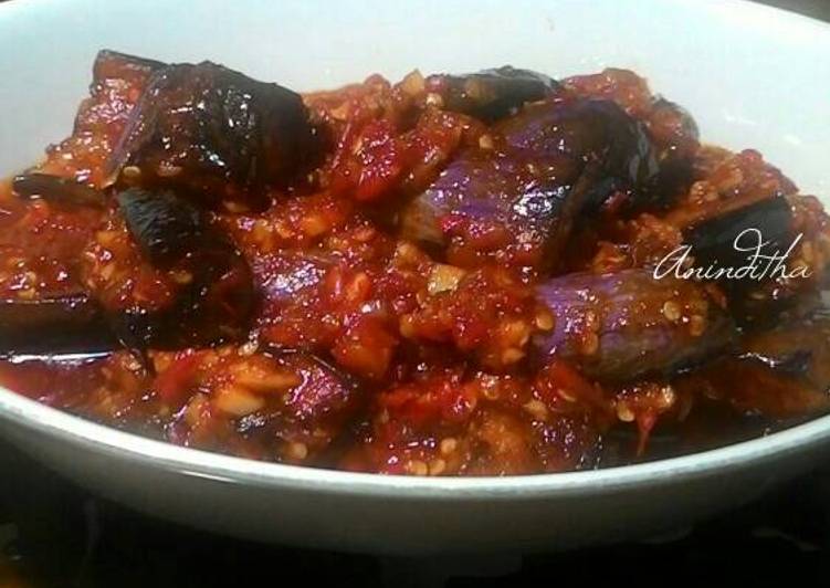 Resep Terong sambel bawang (non MSG) Dari Aninditha D.A