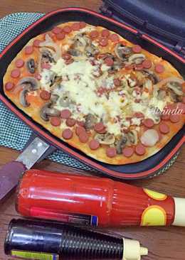 Pizza Sosis Jamur Keju (Happy Call)