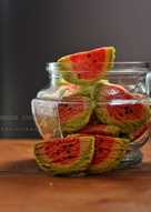 Watermelon Cookies / Kukis Bentuk Semangka