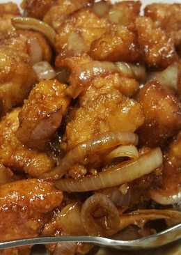 Ayam saus inggris / koloke saus inggris