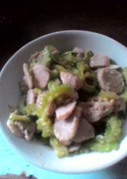 Oseng pare bakso