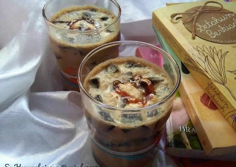 Resep Es Cincau (Kopi Karamel) by Winda Kamil