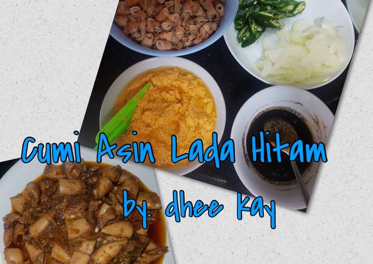  Resep  Cumi  Asin Lada Hitam  oleh Adh Mr Ky Cookpad