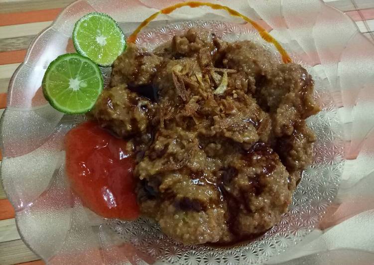 resep makanan Cilok Sambal Kacang Anti Gagal