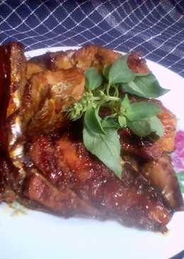 Tongkol bakar black pepper