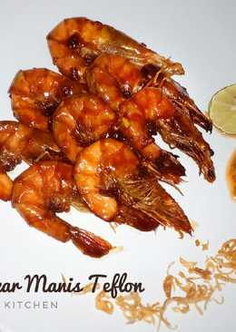 Udang Bakar Manis Teflon