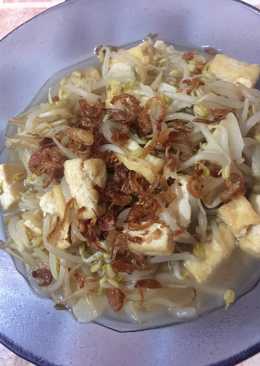 Tumis tauge tahu