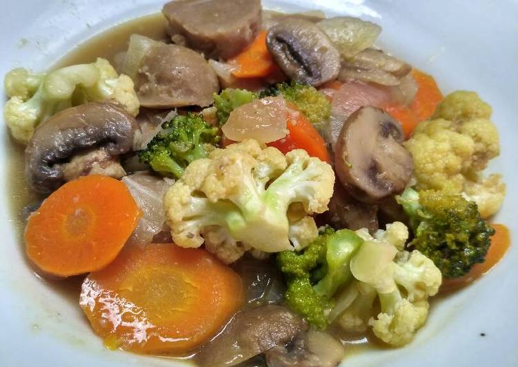 Resep Tumis Bakso & Sayuran Kiriman dari Lis