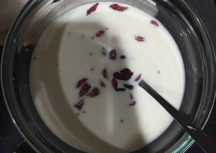 resep Semi fruity overnight oat