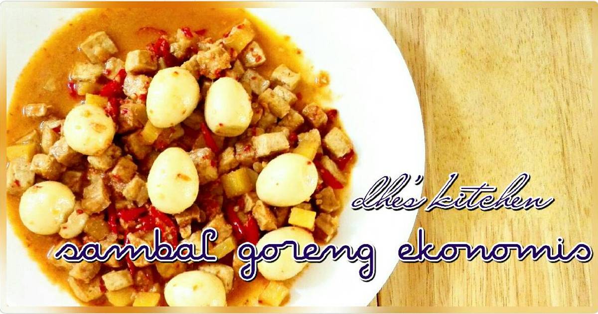 23 iresepi sambal goreng itahui itempei irumahani yang enak dan 