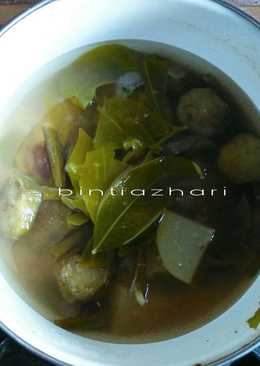 17. Sayur asem sederhana