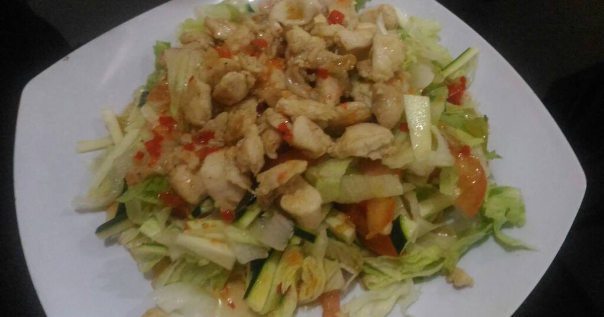 516 resep chicken salad enak dan sederhana - Cookpad