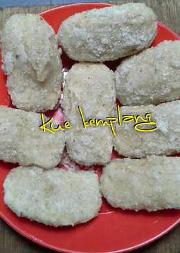 Kue kemplang tanpa air santan