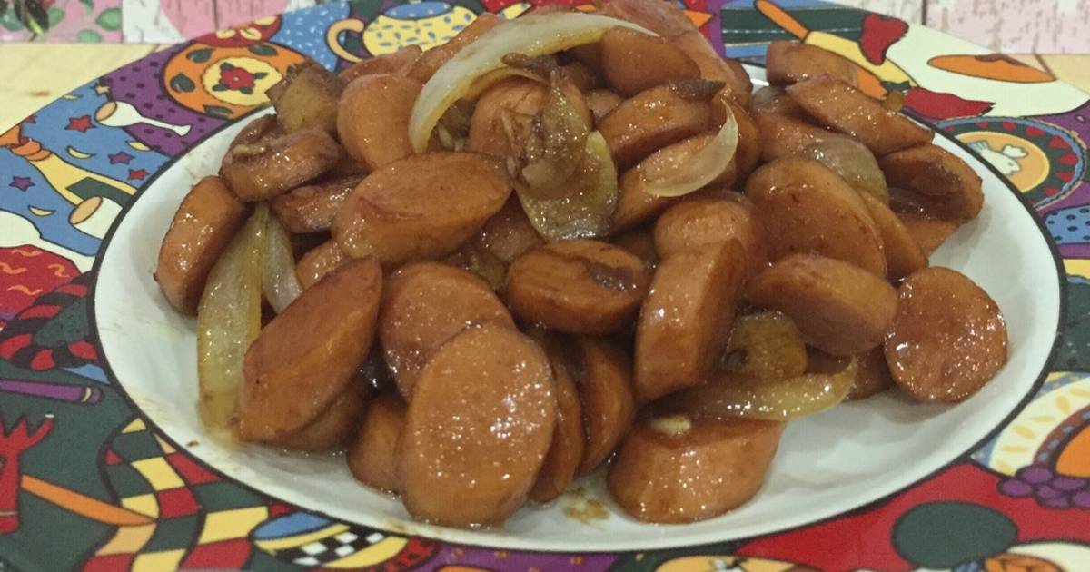 Resep Sosis Saus Teriyaki oleh Aldila Pradityawati - Cookpad
