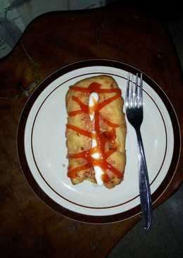 Pizza Goreng dan Roti Kukus