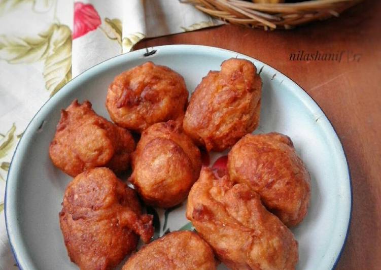 Resep Godok pisang/cekodok #Pr_Gorengan - Nila Shanif