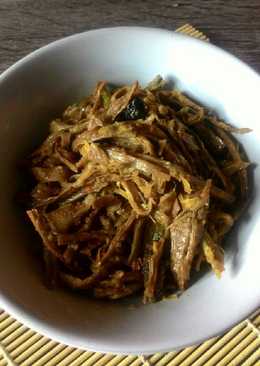 Sambal Rebung Kering