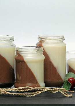 Puding coklat susu