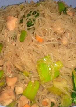 Bihun Goreng Cumi Pedas Asin