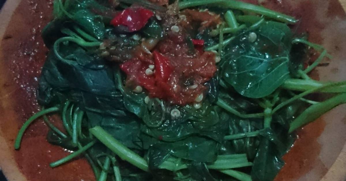 384 resep pecel kangkung enak dan sederhana Cookpad