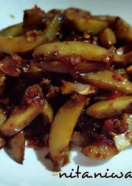 Tumis jengkolÂ  pedas